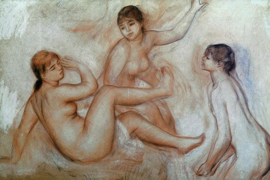 Baigneurs - Pierre-Auguste Renoir