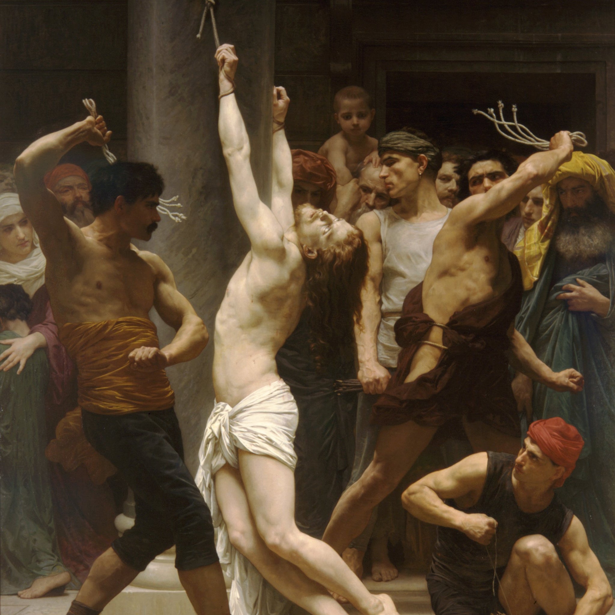 Flagellation de Notre Seigneur Jésus-Christ - William Bouguereau