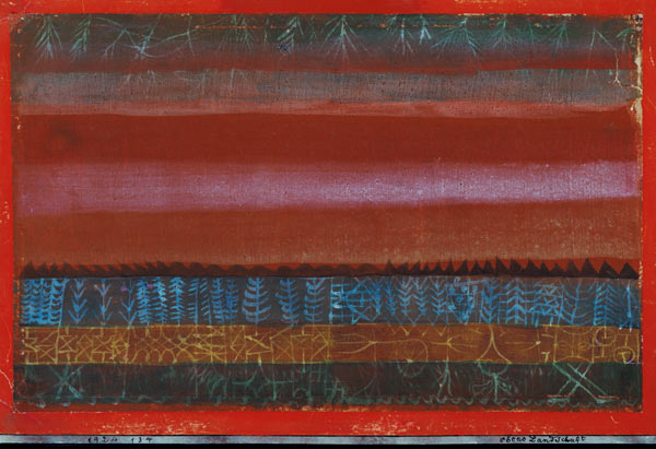 Paysage plat, 1924 - Paul Klee