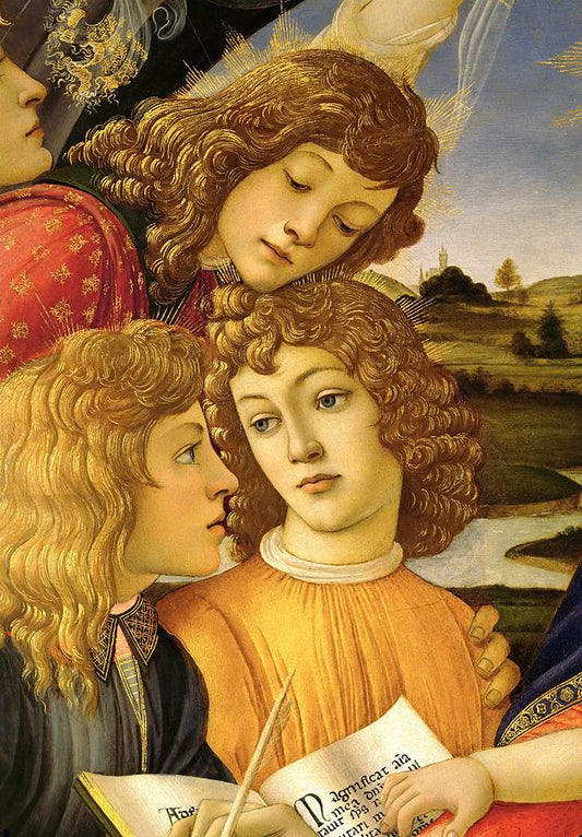 Madone Magnificat, Ange de - Sandro Botticelli