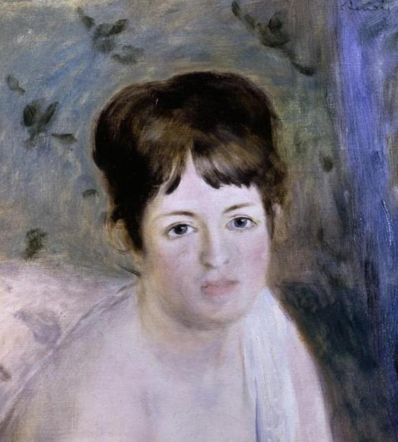 Tête de femme - Pierre-Auguste Renoir