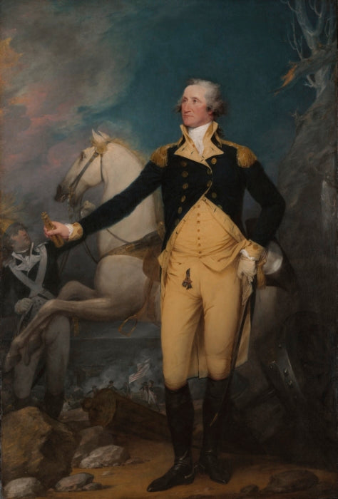 George Washington avant la bataille de Trenton - John Trumbull