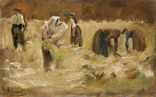 Récolte des céréales - Max Liebermann