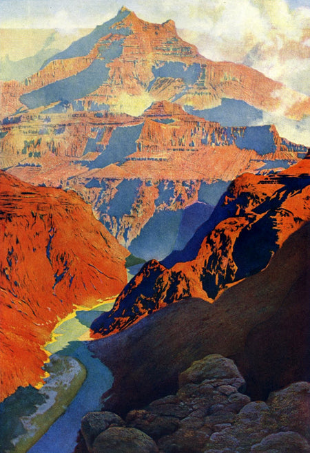 Le Grand Canyon - Maxfield Parrish