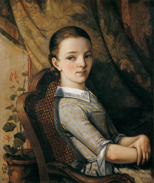 Portrait de Juliette Courbet - Gustave Courbet