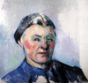 La femme au café - Paul Cézanne