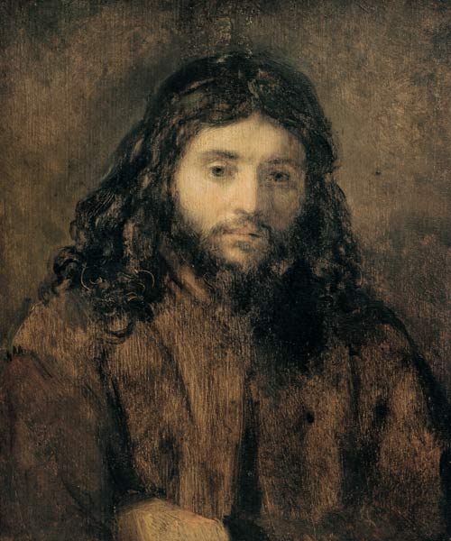 Tête du Christ de Rembrandt van Rijn