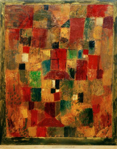 Lieu ensoleillé d'automne, 1921.180 - Paul Klee
