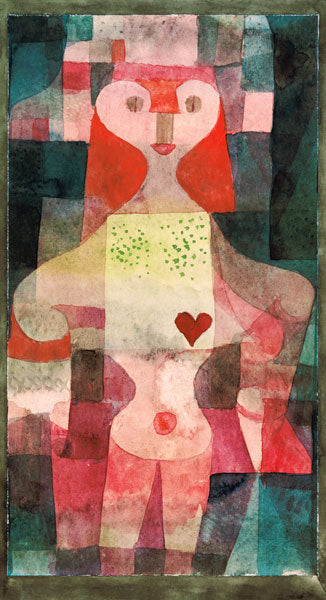 dame de coeur - Paul Klee