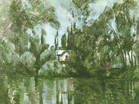 Maison sur les bords de la Marne - Paul Cézanne