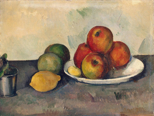 Nature morte aux pommes - Paul Cézanne