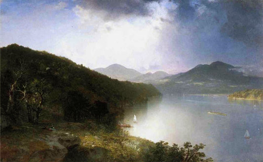 Rivière Hudson - John Frederick Kensett