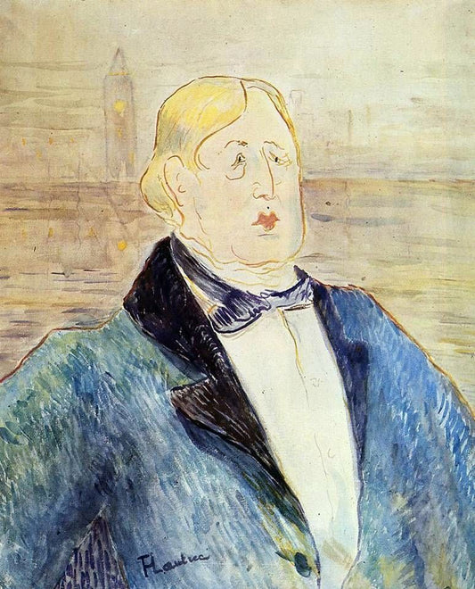 Portrait d'Oscar Wilde - Toulouse Lautrec