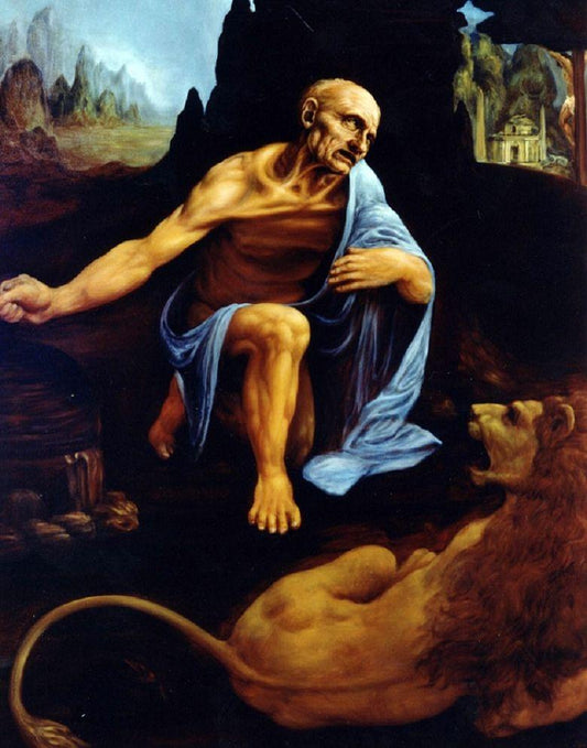 Saint Jérôme - Léonard de Vinci