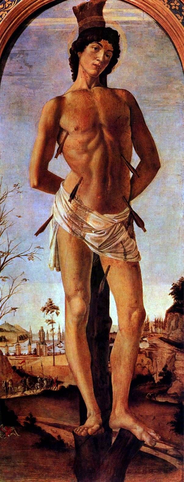 Saint Sebastian - Sandro Botticelli