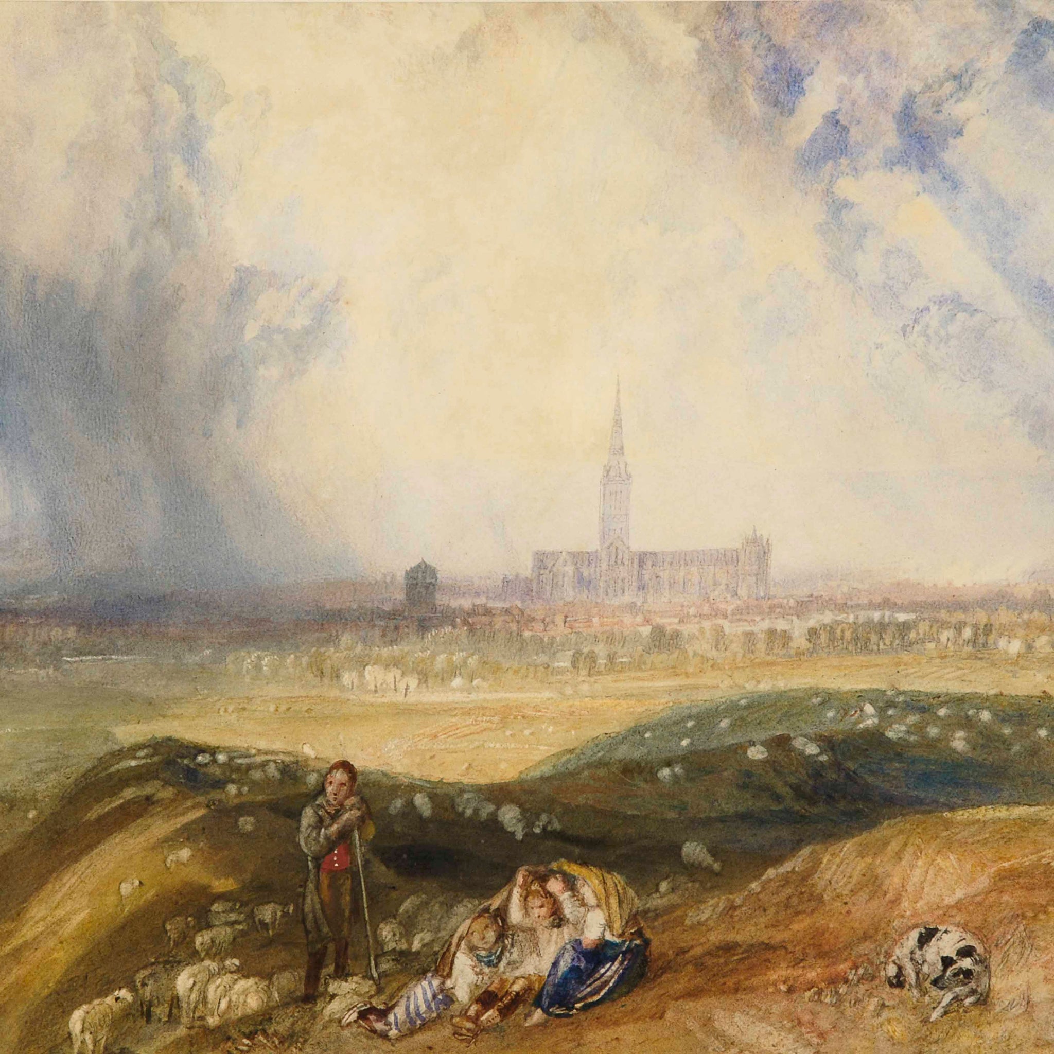 Cathédrale de Salisbury - William Turner