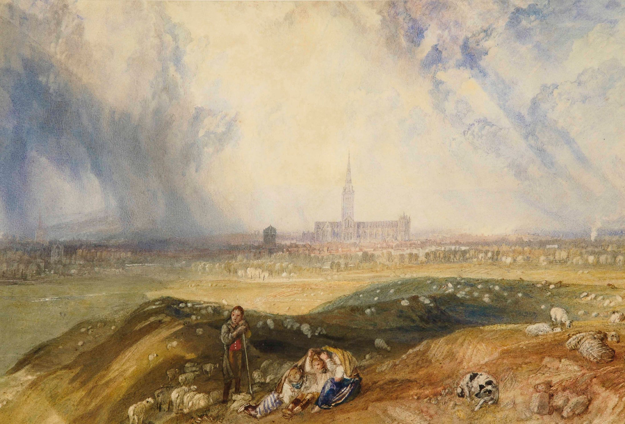 Cathédrale de Salisbury - William Turner