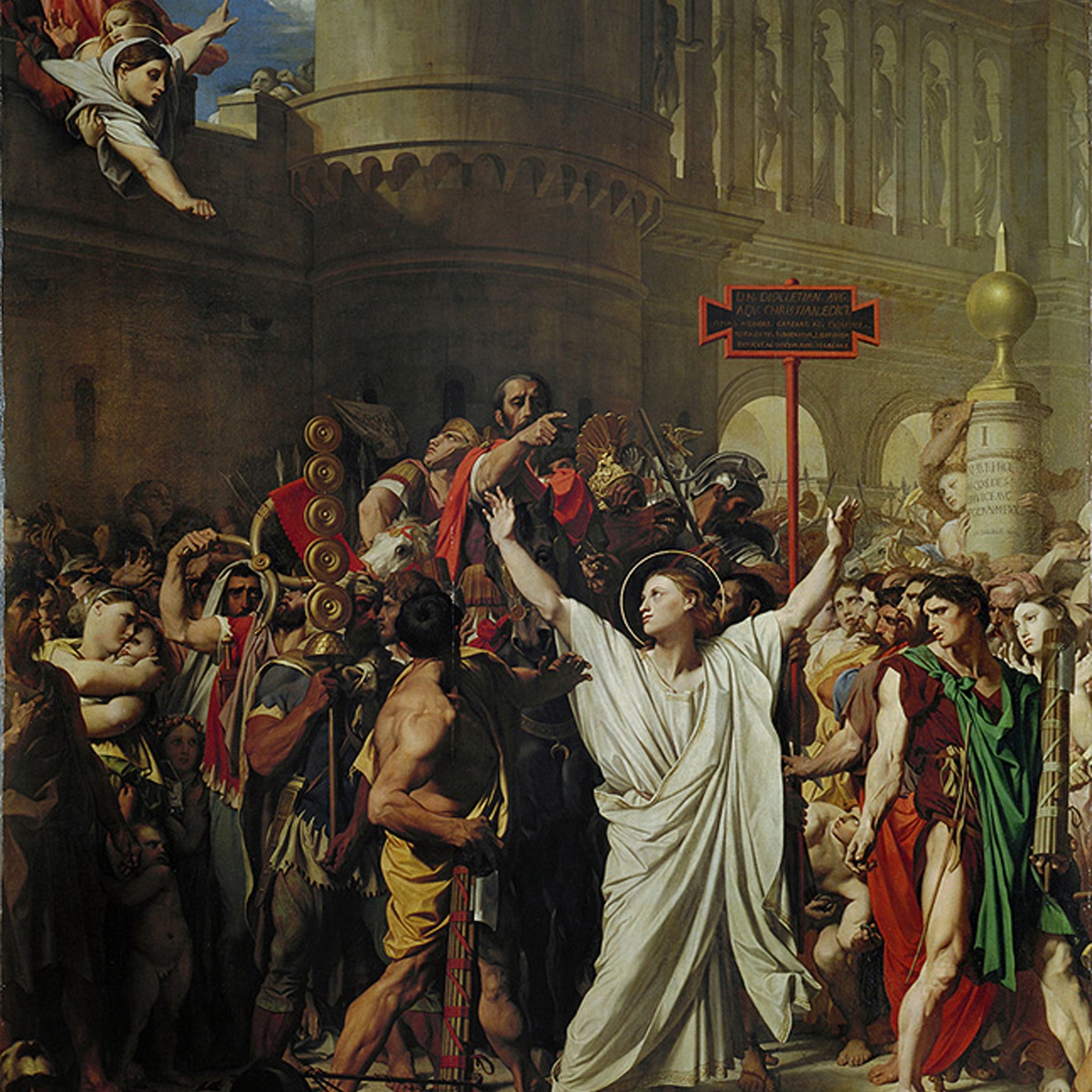 Martyr de Saint-Symphorien - Jean-Auguste-Dominique Ingres