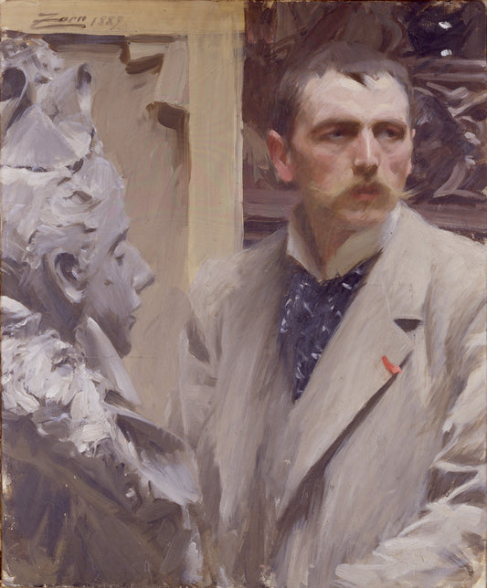 Autoportrait, 1889 - Anders Zorn