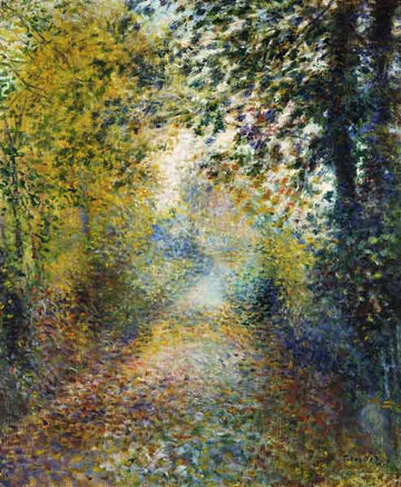 Dans les bois - Pierre-Auguste Renoir