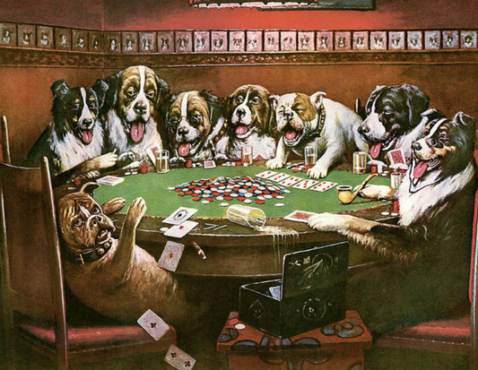 Poker Sympathie - Cassius Marcellus Coolidge