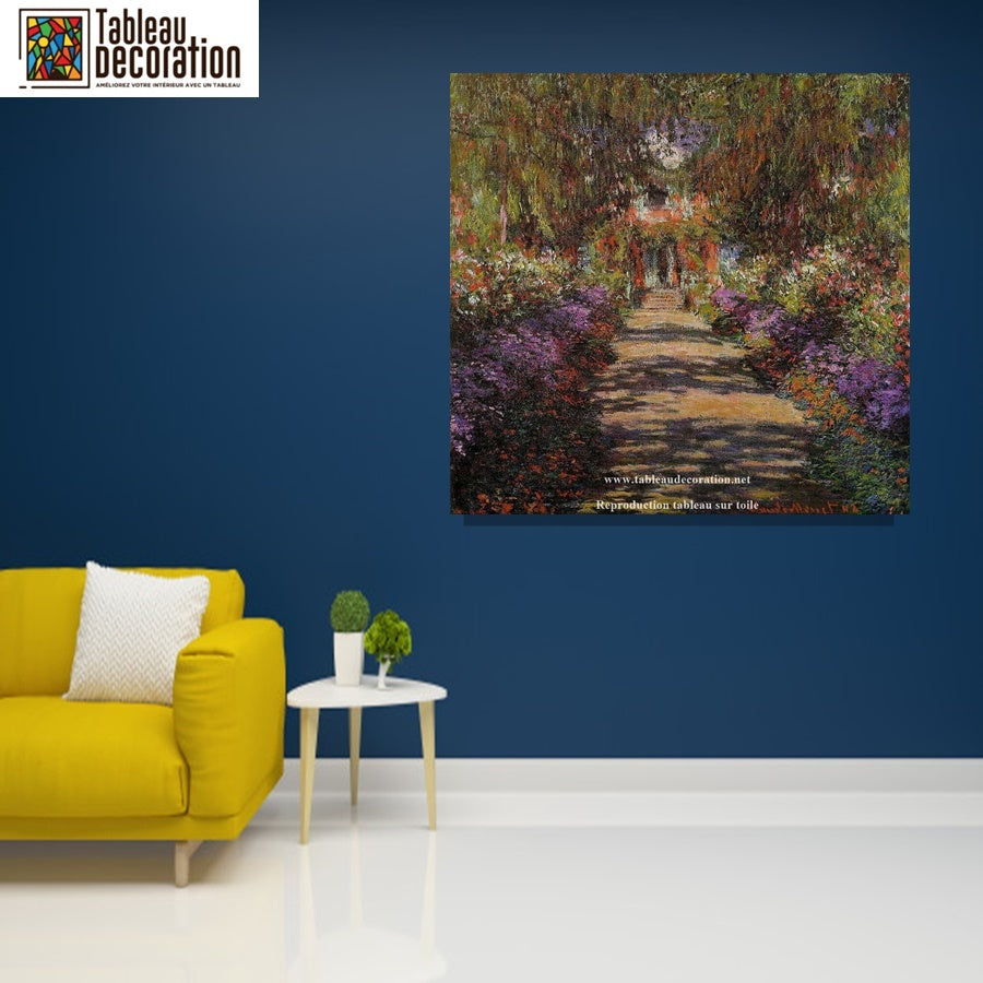 L'avenue - Monet tableaux Giverny