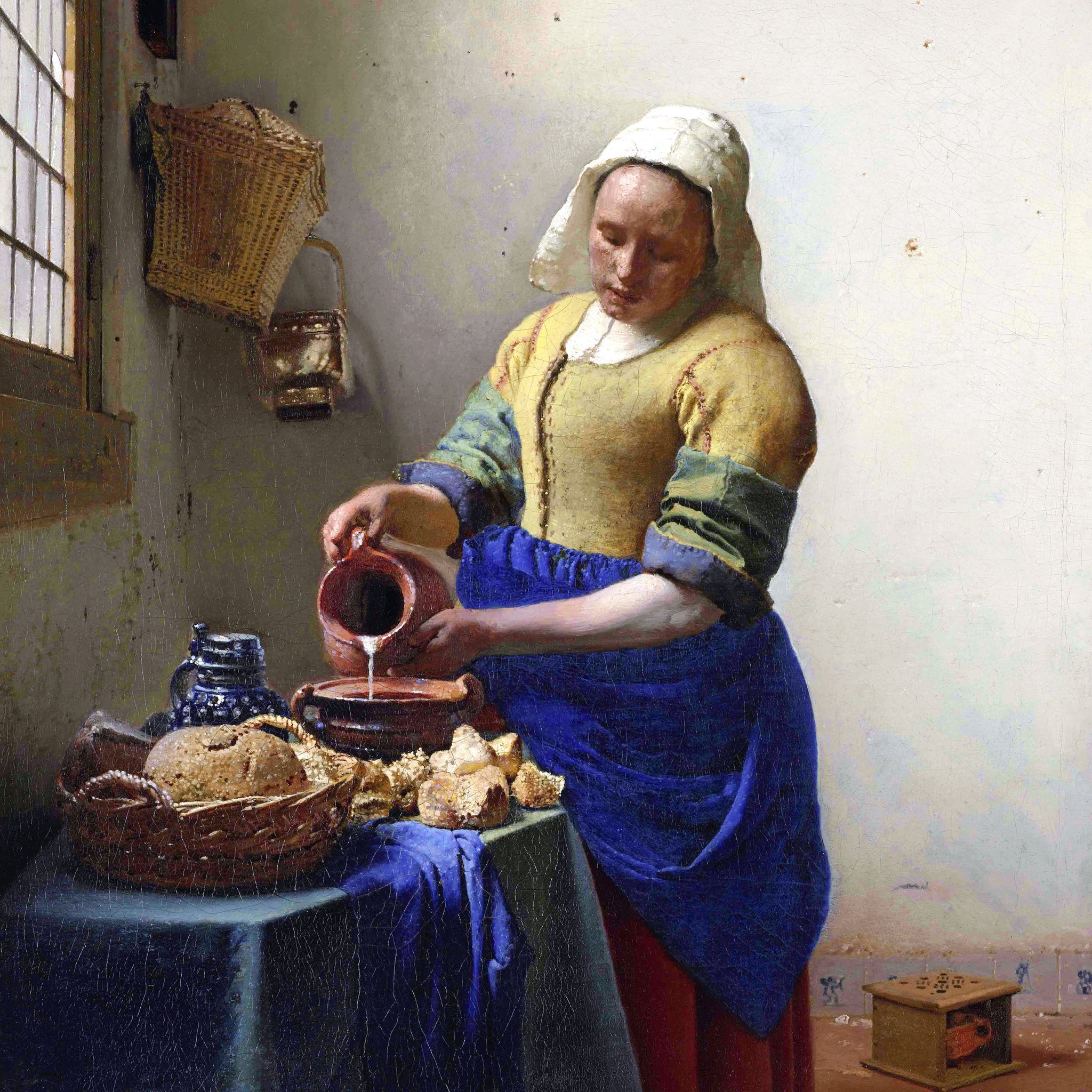 La Laitière - Johannes Vermeer 