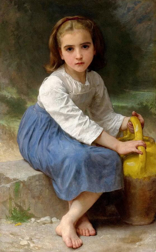 Jeune fille avec une cruche - William Bouguereau