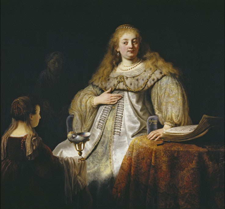 Judith au banquet d'Holopherne - Rembrandt van Rijn