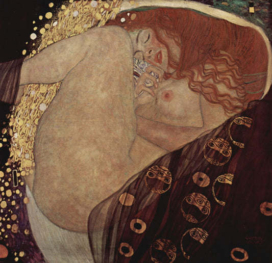 Danae 1907 - Gustav Klimt