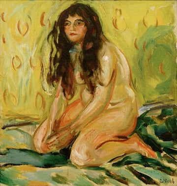Nu agenouillé - Edvard Munch