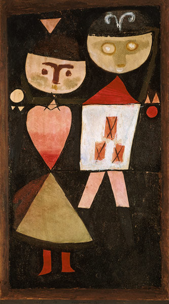 Couple costumé - Paul Klee
