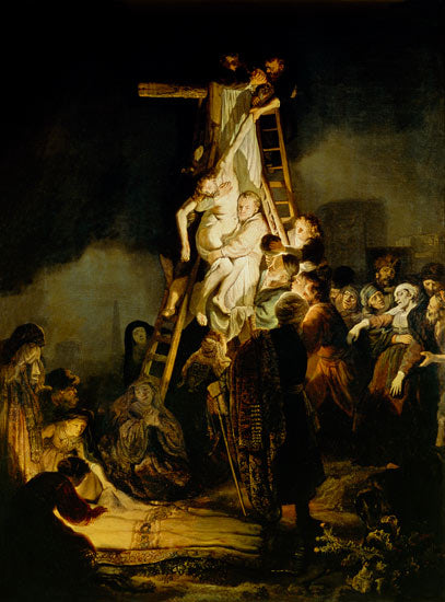 La descente de la croix - Rembrandt van Rijn