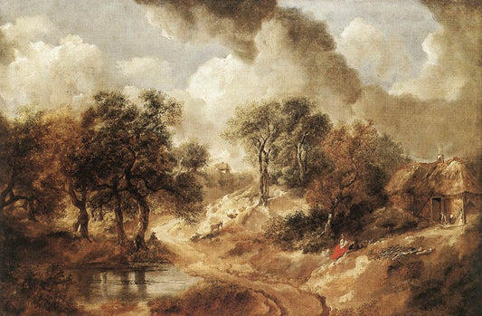 Paysage dans le Suffolk - Thomas Gainsborough