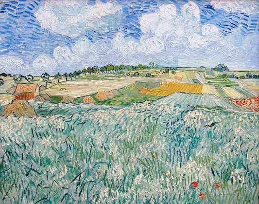 La plaine à Auvers sur Oise - Van Gogh
