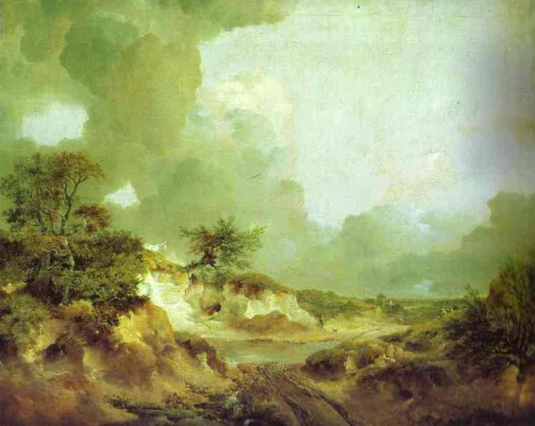 Landscape with Sandpit - Thomas Gainsborough