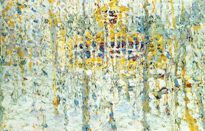 Landscape with Yellow House - Kazimir Malevich