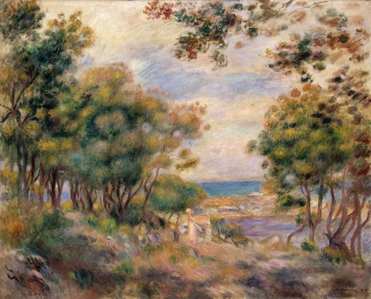 Paysage à Beaulieu de Pierre-Auguste Renoir