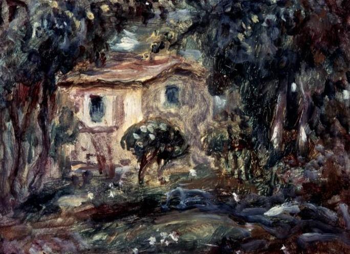 Paysage. Le Cannet - Pierre-Auguste Renoir