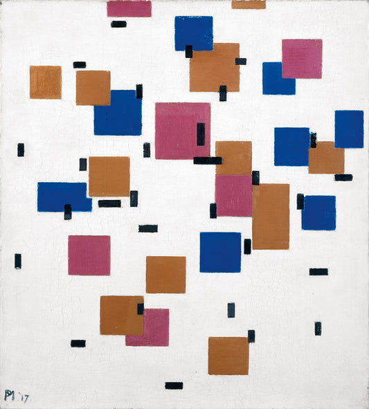 Composition en couleur A - Mondrian