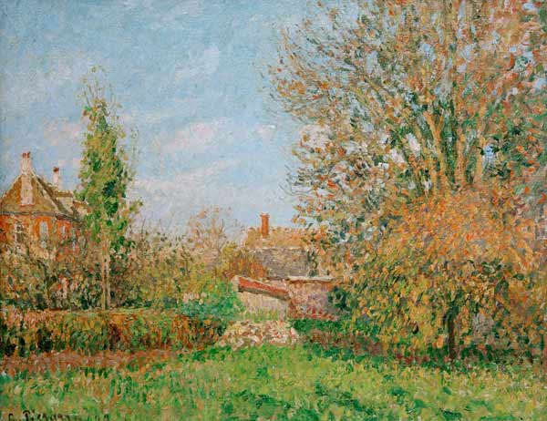 Automne à Éragny - Camille Pissarro