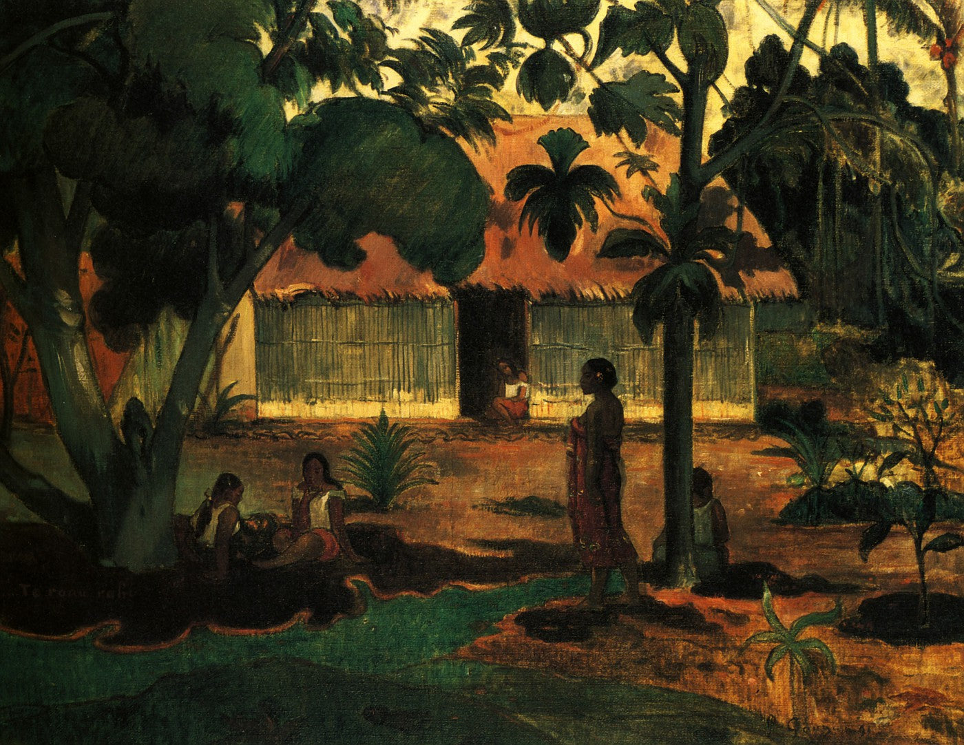 Te raau rahi (Le Grand Arbre) - Paul Gauguin