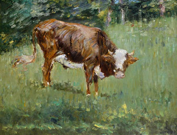 Jeune taureau dans un pré - Edouard Manet
