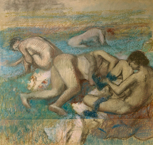 Les Baigneuses - Edgar Degas