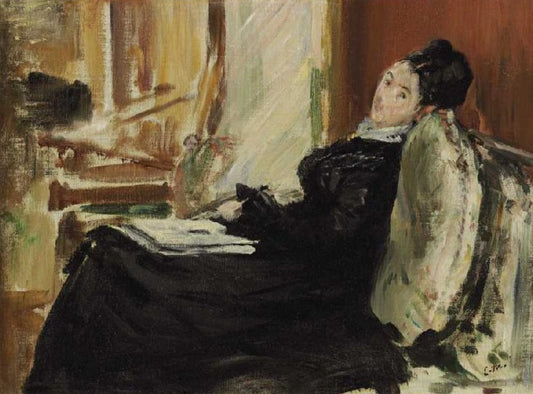 Jeune femme lisant - Edouard Manet