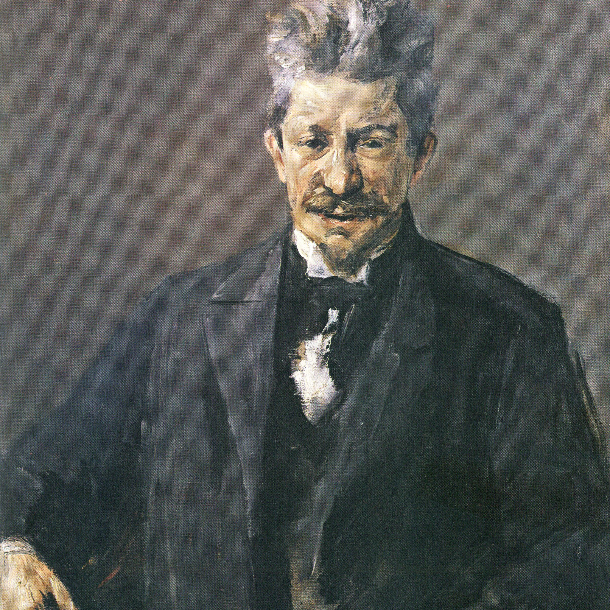 Portrait de Georg Brandes - Max Liebermann