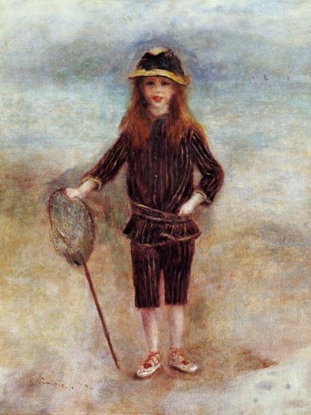 La Petite Pêcheuse (Marthe Berard) - Pierre-Auguste Renoir