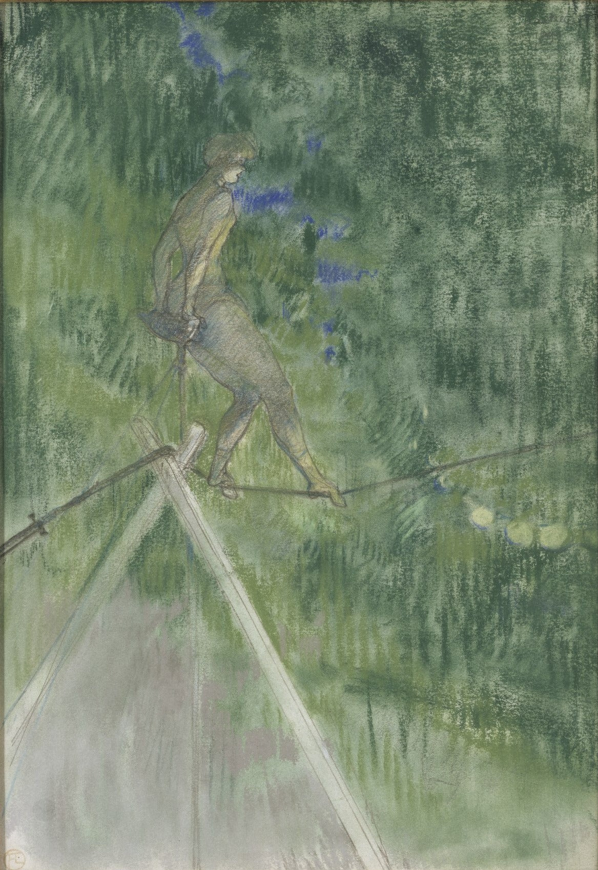 Le danseur de corde - Toulouse Lautrec