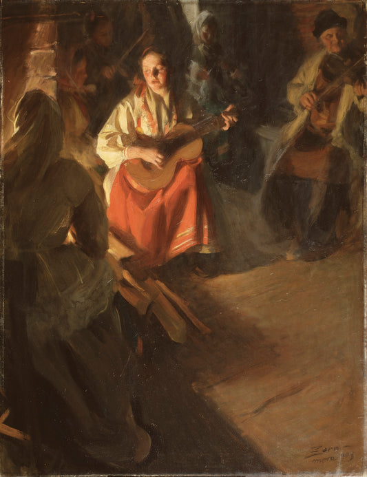 Une Famille de musiciens, 1905 - Anders Zorn