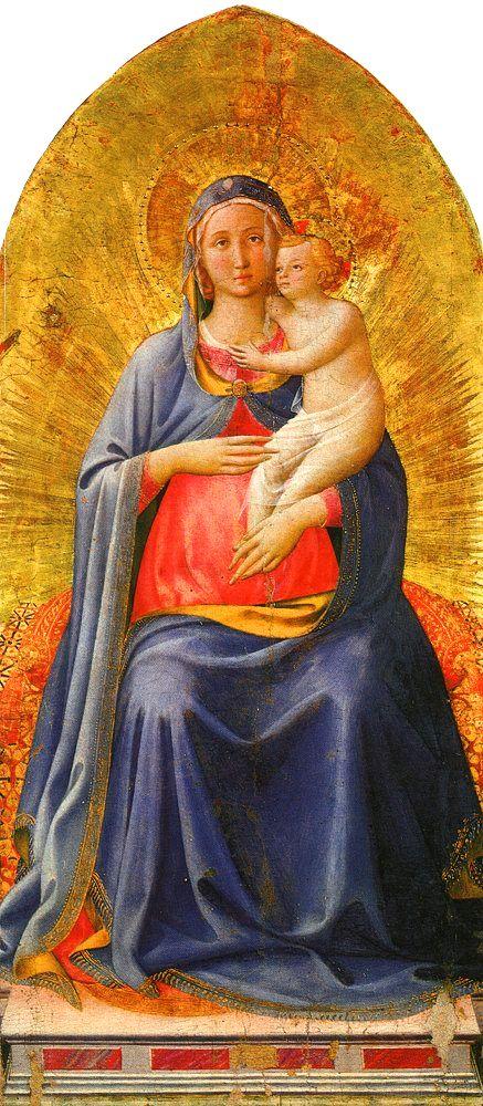 La Madone et l'enfant - Fra Angelico